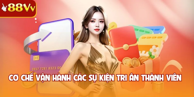 Cơ chế vận hành các sự kiện tri ân thành viên